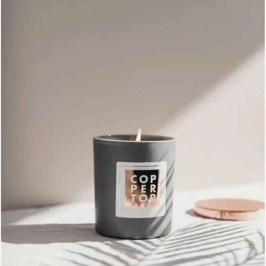 Lemongrass, Pepper and Geranium Aromatherapy Soy Wax Candle 30cl