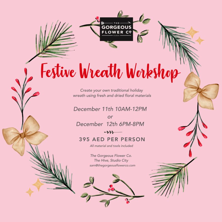 Festive Wreath Workshop