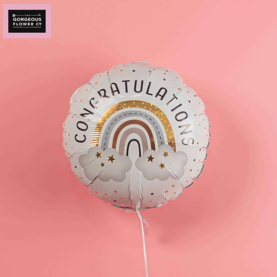 Congratulations foil balloon