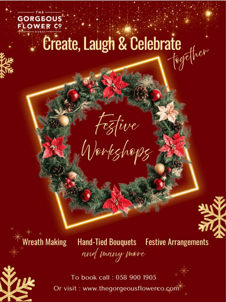 flower workshops in Dubai
