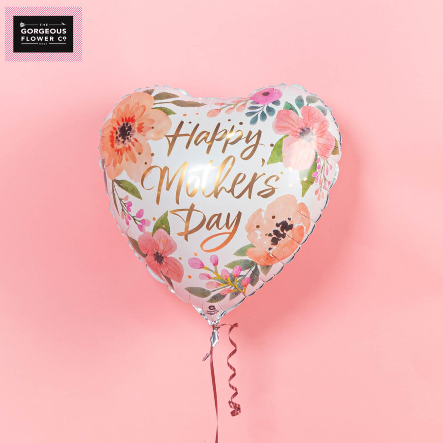 Mothers Day Balloon Heart