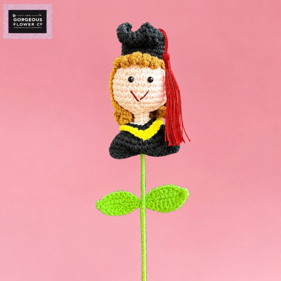 Crochet Graduate Girl